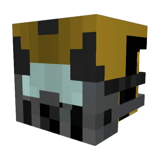 Epidemicide Minecraft avatar head, 3D render
