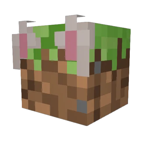 Epim3dium Minecraft avatar head, 3D render