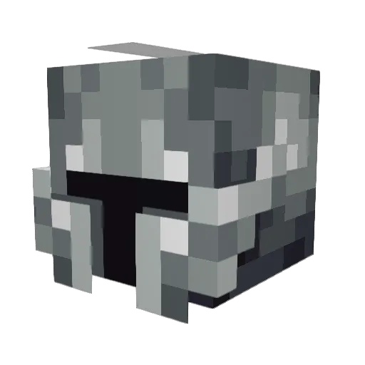 EpixelHD Minecraft avatar head, 3D render