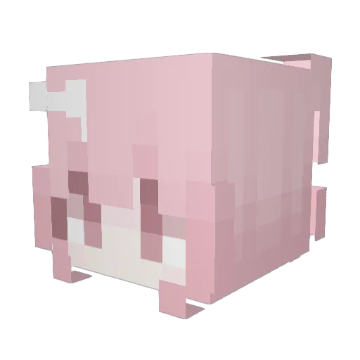 Epoch2025 Minecraft avatar head, 3D render