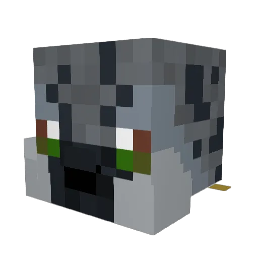 Eponine1970 Minecraft avatar head, 3D render