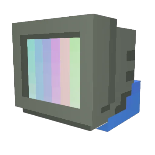 Eprouver Minecraft avatar head, 3D render