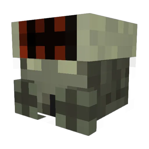 Epsilon556 Minecraft avatar head, 3D render