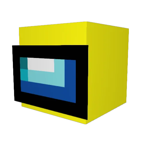 Epsilon7567 Minecraft avatar head, 3D render