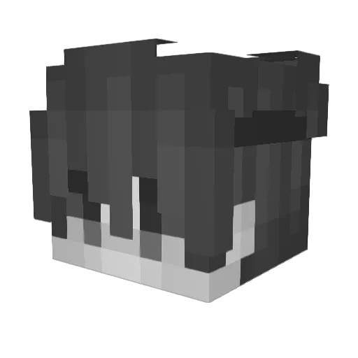 EqualSpace Minecraft avatar head, 3D render