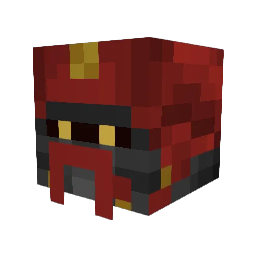 Equal_Support Minecraft avatar head, 3D render