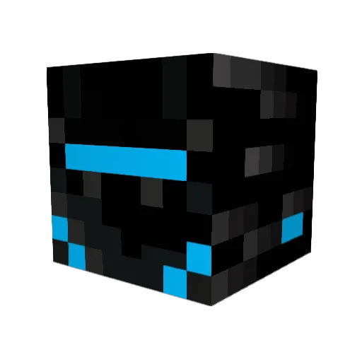 Equilibrium2v Minecraft avatar head, 3D render