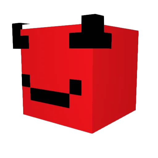 Equiliez Minecraft avatar head, 3D render