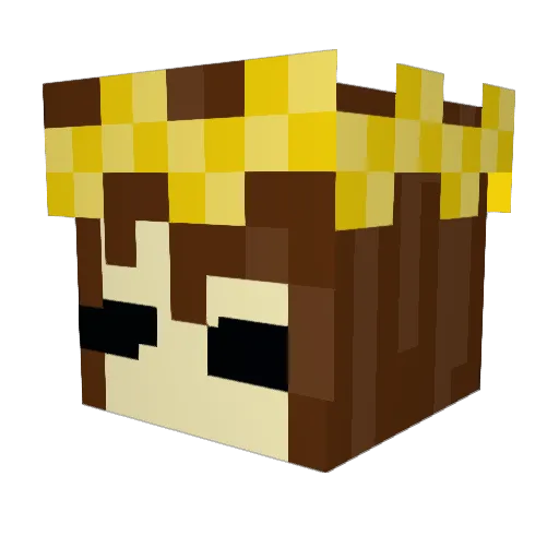 EquinoxPastry Minecraft avatar head, 3D render