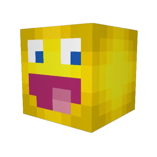ErCharlie99 Minecraft avatar head, 3D render
