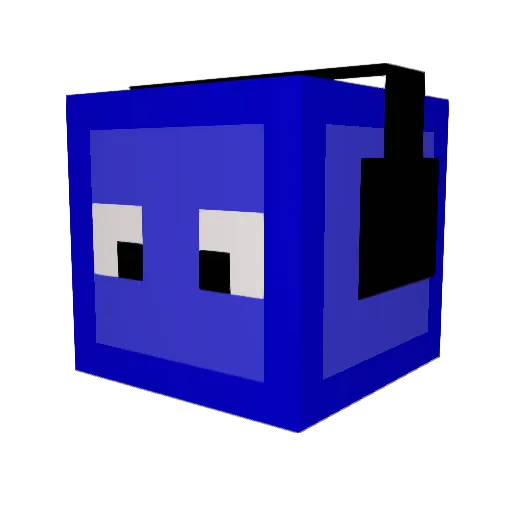 ErPollo07 Minecraft avatar head, 3D render