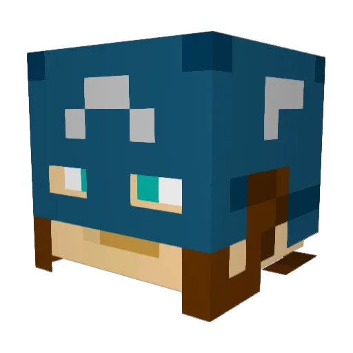 ErTiToYoRdY4 Minecraft avatar head, 3D render
