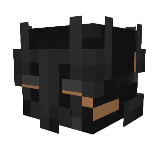 EraAdx Minecraft avatar head, 3D render