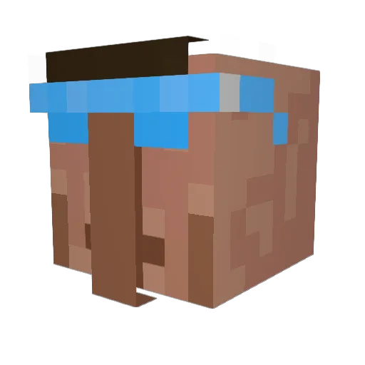 EraOHauterG Minecraft avatar head, 3D render