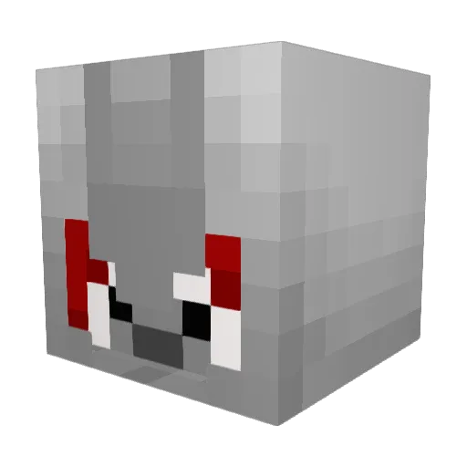 Eragon52 Minecraft avatar head, 3D render
