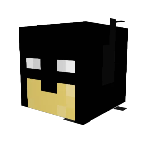 EragonShip Minecraft avatar head, 3D render