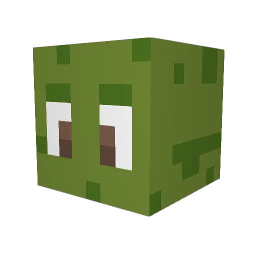 Erarich Minecraft avatar head, 3D render