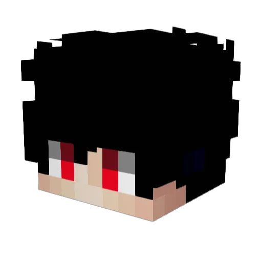 Erasify Minecraft avatar head, 3D render
