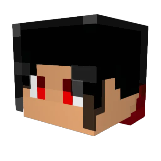 ErazonBR Minecraft avatar head, 3D render