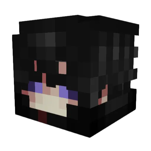 ErcanGG_V2 Minecraft avatar head, 3D render