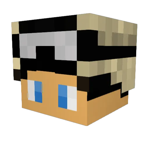 Erciyes38 Minecraft avatar head, 3D render