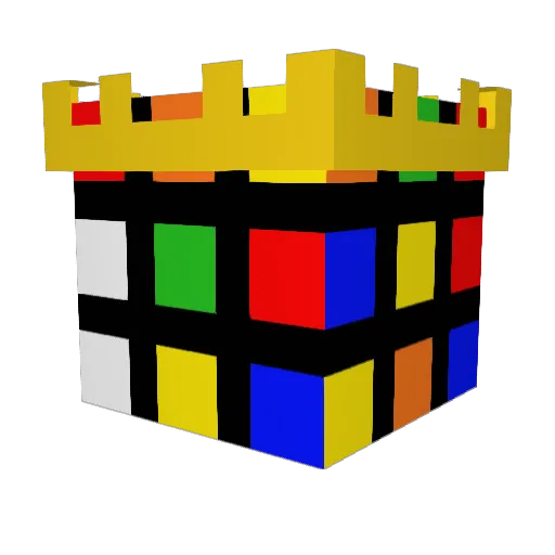 ErdChem Minecraft avatar head, 3D render