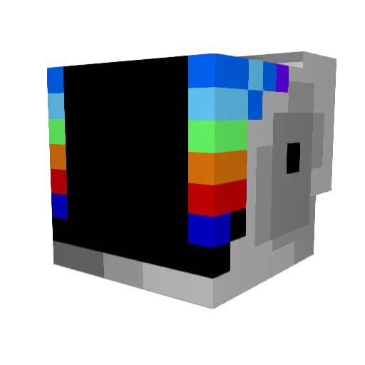 Erdrao Minecraft avatar head, 3D render