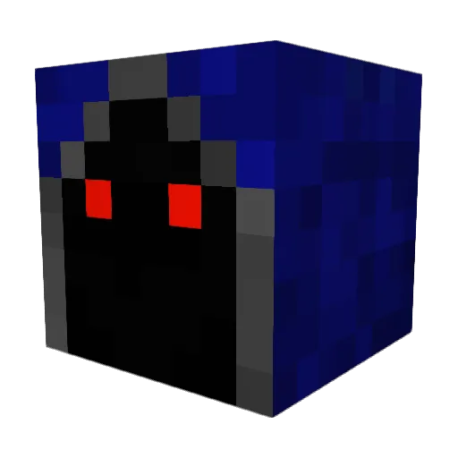 EreBosS26 Minecraft avatar head, 3D render