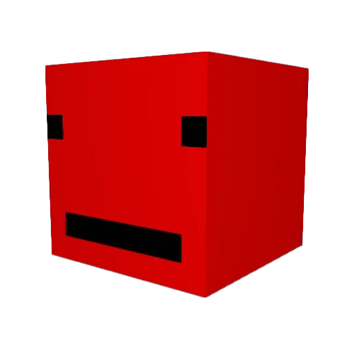 Erebos10 Minecraft avatar head, 3D render