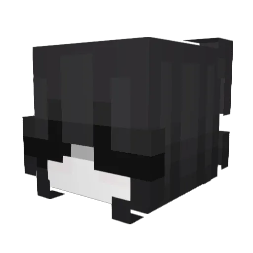 Ereil Minecraft avatar head, 3D render