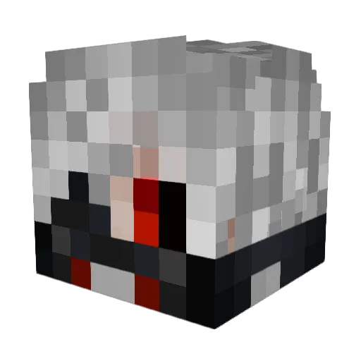 ErenYildizz Minecraft avatar head, 3D render