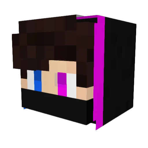 Erencraft2009 Minecraft avatar head, 3D render