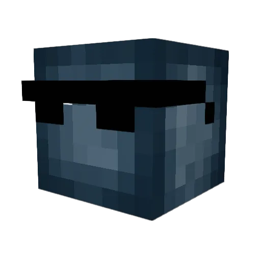 Erethorn Minecraft avatar head, 3D render
