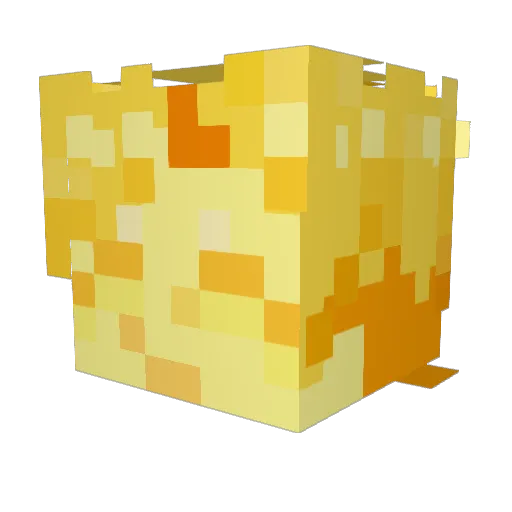 Ergawergh Minecraft avatar head, 3D render