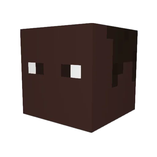 EriKhoola Minecraft avatar head, 3D render