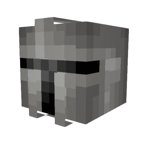 Eric000 Minecraft avatar head, 3D render