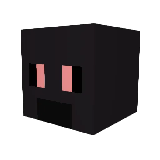 Eric189 Minecraft avatar head, 3D render
