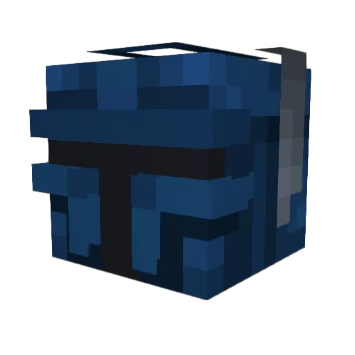 EricBuilds Minecraft avatar head, 3D render