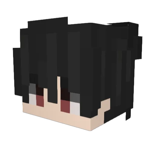 EricL02 Minecraft avatar head, 3D render