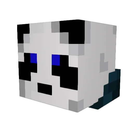EricSBW Minecraft avatar head, 3D render