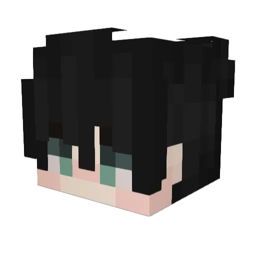 Eric_Sakura Minecraft avatar head, 3D render