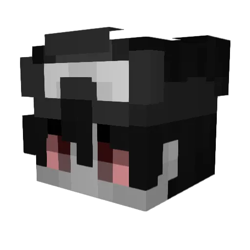 EricasEBoy Minecraft avatar head, 3D render