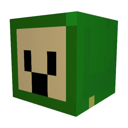 Ericcanrey2009 Minecraft avatar head, 3D render