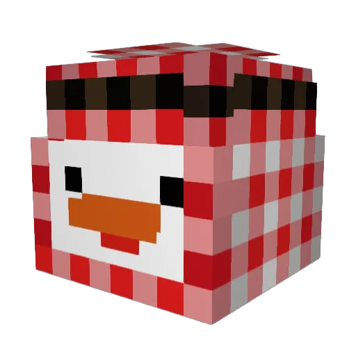 Ericen__ Minecraft avatar head, 3D render