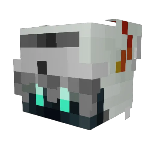 ErickAjolote Minecraft avatar head, 3D render