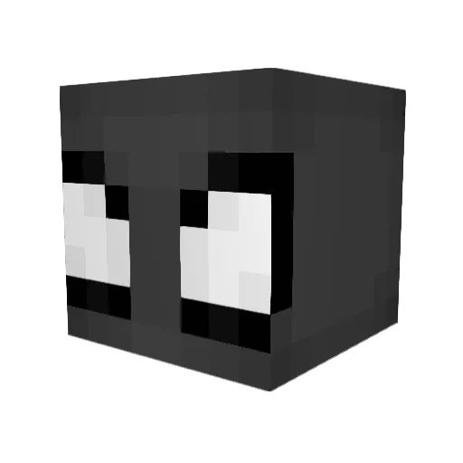 ErickPrron Minecraft avatar head, 3D render