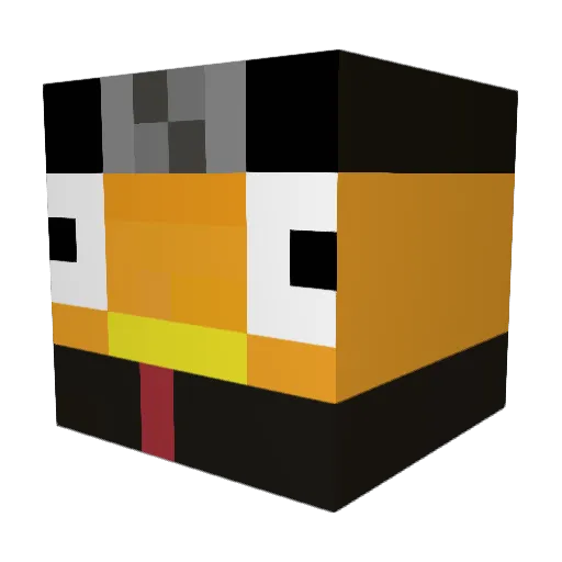 Erick_5811 Minecraft avatar head, 3D render