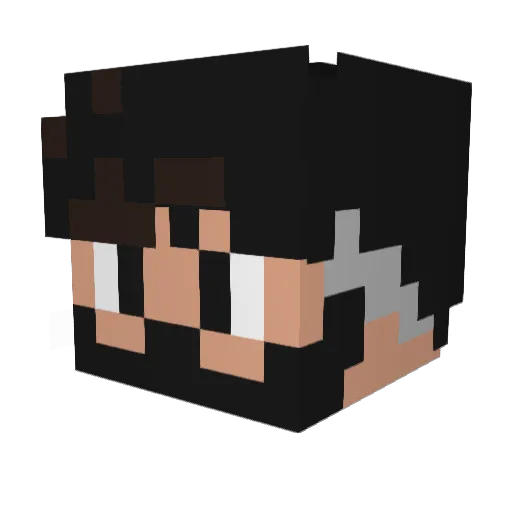 Erick_RJ Minecraft avatar head, 3D render