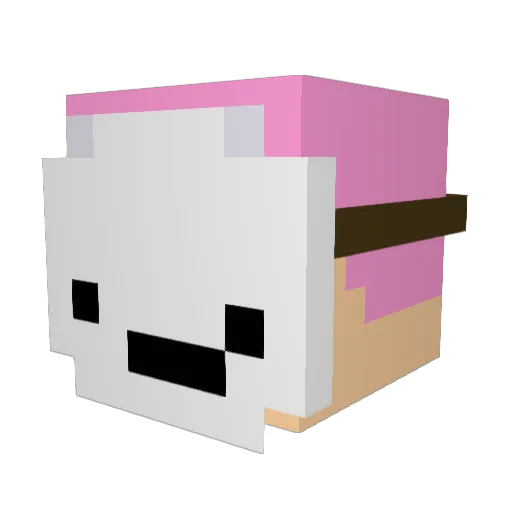 Erickxz__ Minecraft avatar head, 3D render