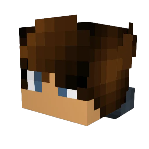 Erico_der_5 Minecraft avatar head, 3D render